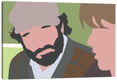 Good Will Hunting Canvas Art Print - Faceless Art