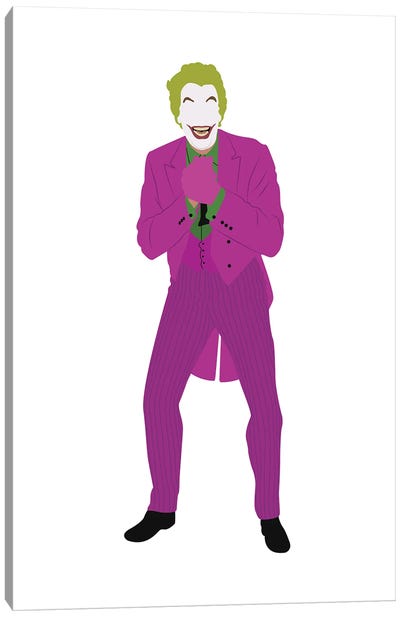 Cesar Romero Joker Canvas Art Print - The Joker