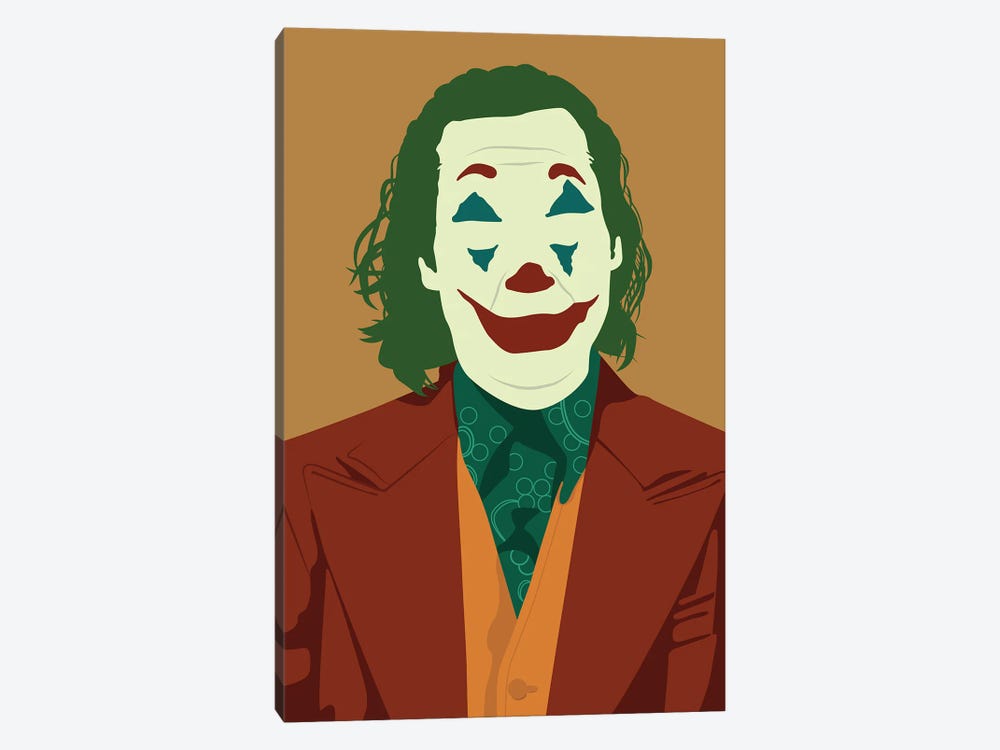 Joaquin Phoenix Joker by BoRiljana 1-piece Canvas Art
