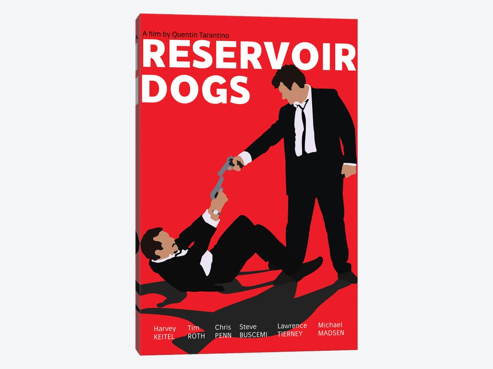 Reservoir Dogs by BoRiljana 1-piece Canvas Art