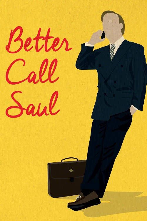 Better Call Saul by BoRiljana wall art