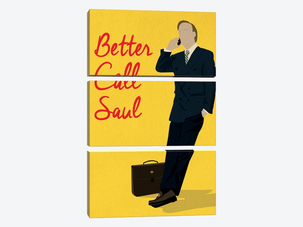 Better Call Saul by BoRiljana 3-piece Canvas Artwork