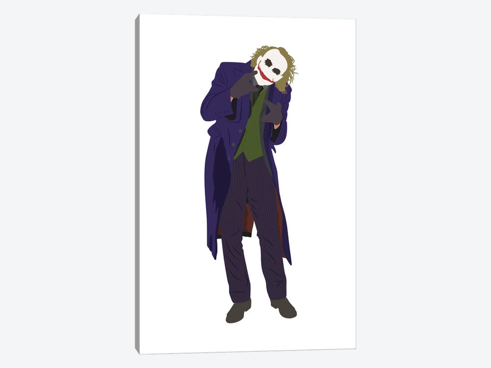 The Dark Knight Joker by BoRiljana 1-piece Canvas Wall Art