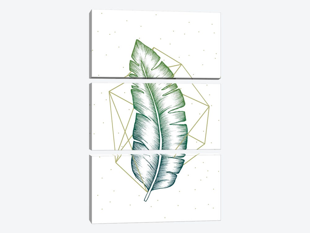 Geometry and Nature V by Barlena 3-piece Art Print
