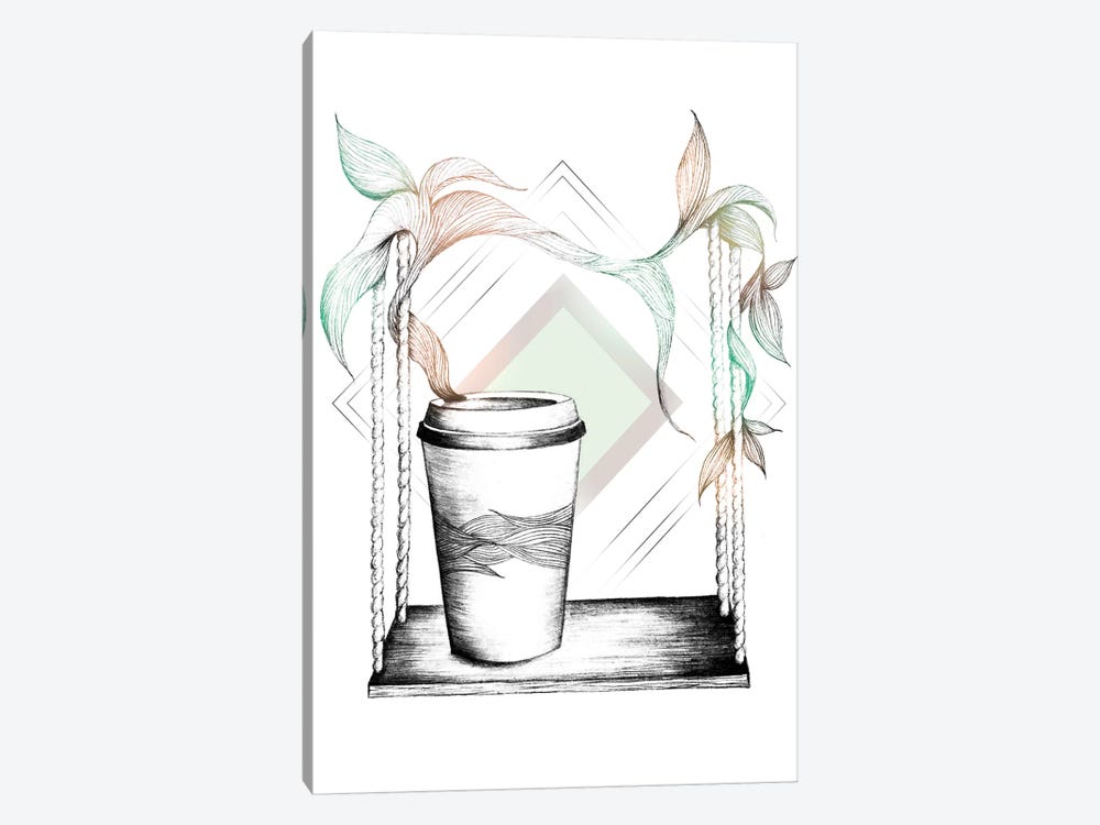 Coffee Break by Barlena 1-piece Art Print