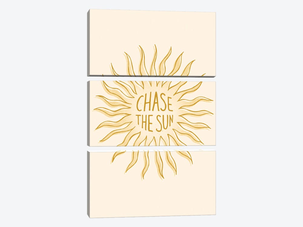 Chase The Sun by Barlena 3-piece Canvas Artwork
