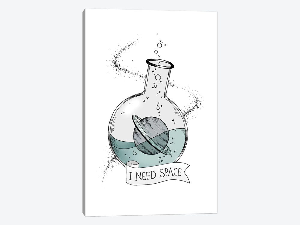 I Need Space by Barlena 1-piece Art Print
