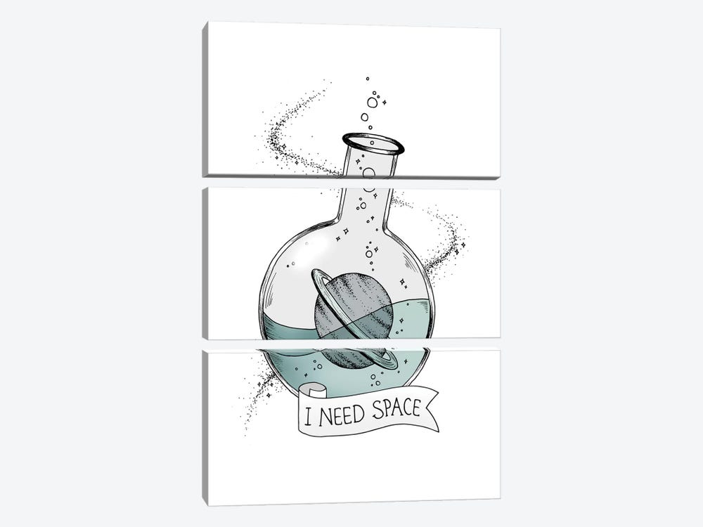 I Need Space by Barlena 3-piece Art Print