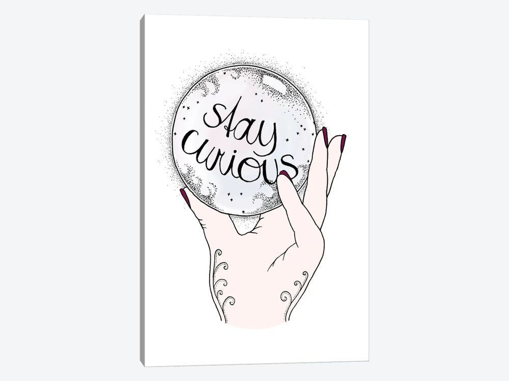 Stay Curious by Barlena 1-piece Canvas Artwork
