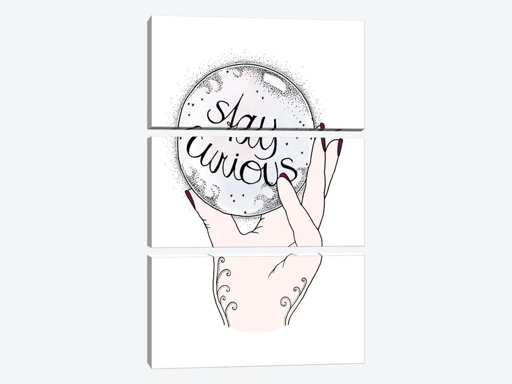 Stay Curious by Barlena 3-piece Canvas Art