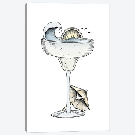 Summer Cocktail Canvas Print #BRL54} by Barlena Canvas Print
