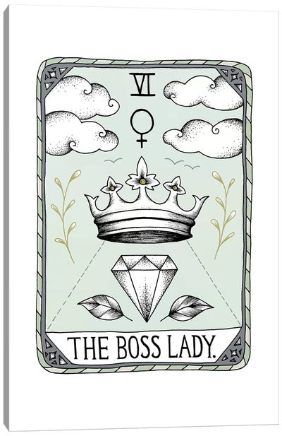 The Boss Lady Canvas Art Print - Barlena