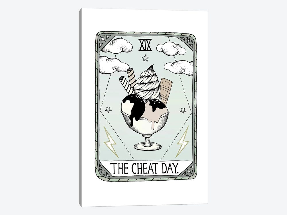 The Cheat Day by Barlena 1-piece Canvas Wall Art