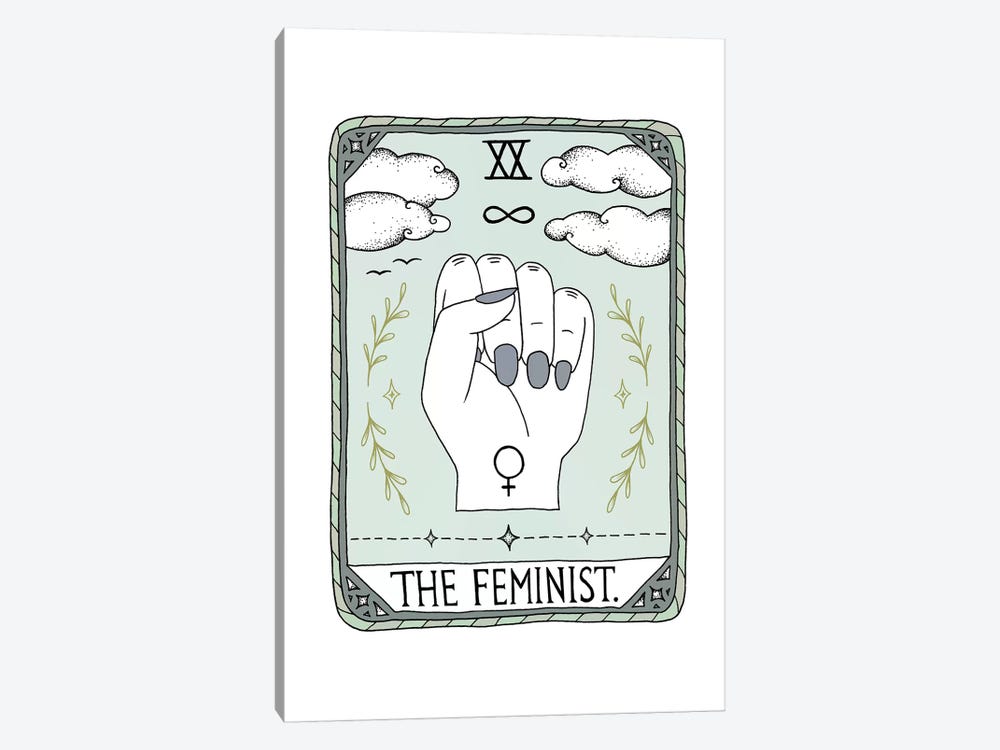 The Feminist by Barlena 1-piece Canvas Print