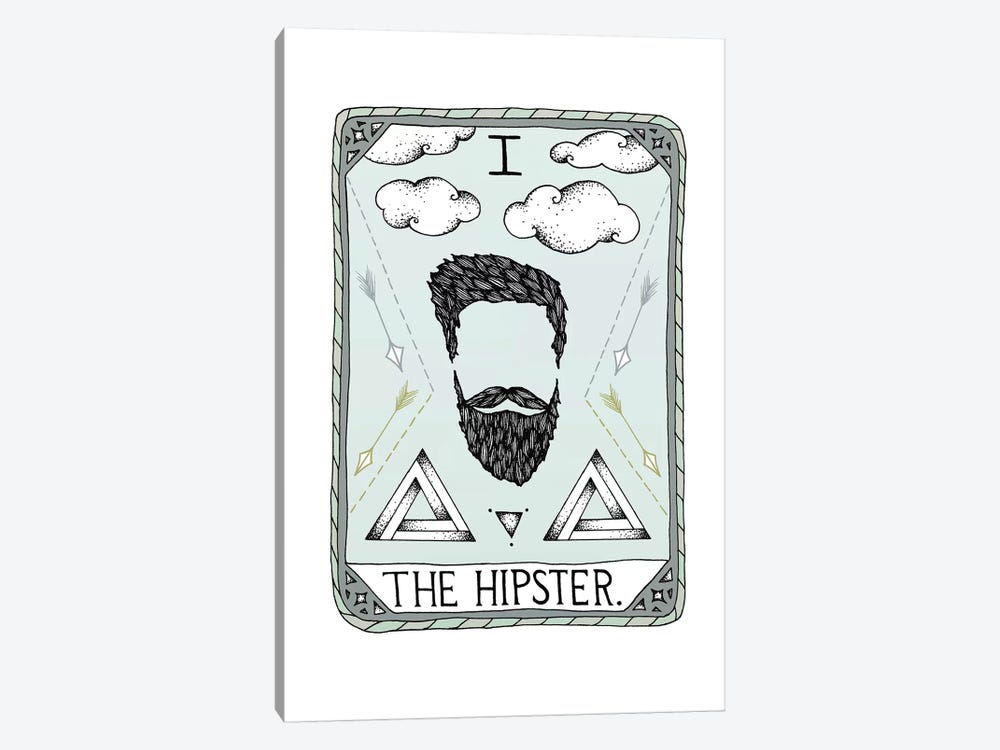 The Hipster by Barlena 1-piece Canvas Wall Art