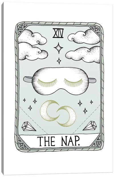 The Nap Canvas Art Print - Sleeping & Napping Art