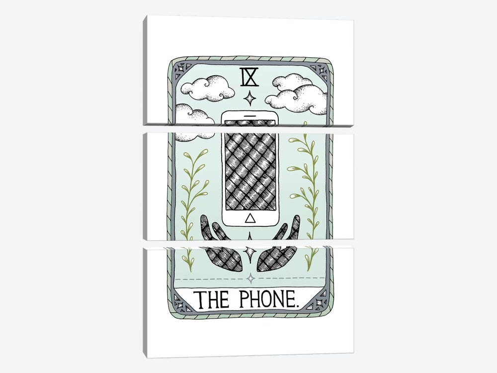 The Phone by Barlena 3-piece Canvas Art