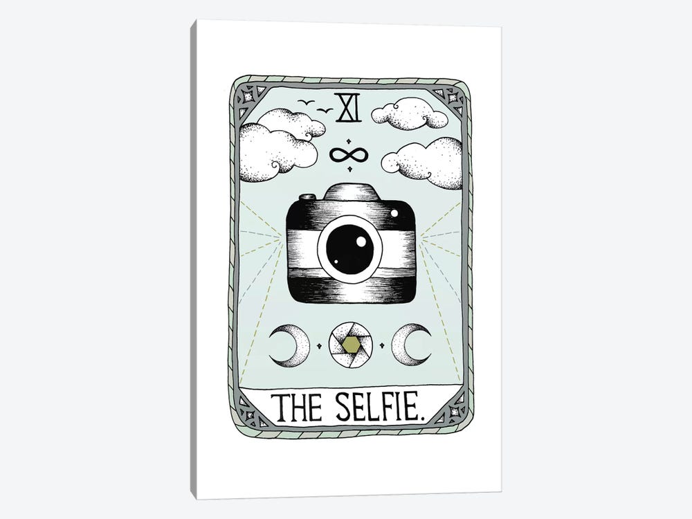 The Selfie by Barlena 1-piece Canvas Print