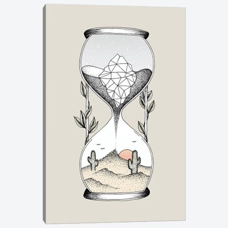 Time Is Running Out Canvas Print #BRL83} by Barlena Art Print