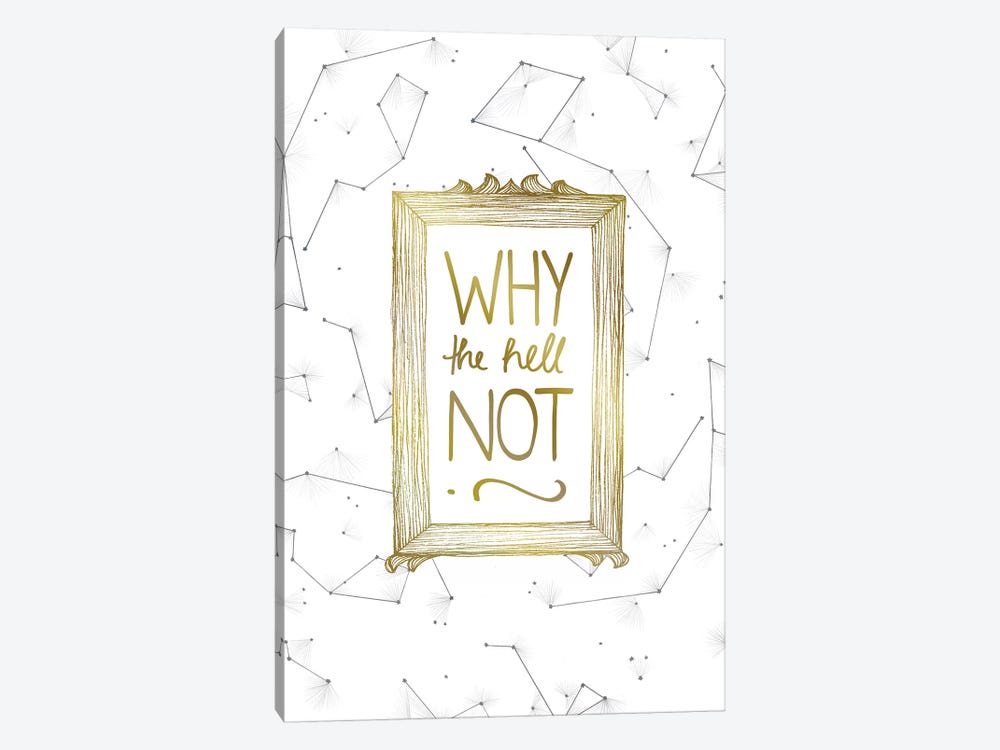 Why Not by Barlena 1-piece Art Print