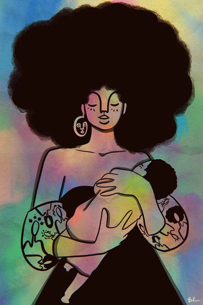 Bri Pippens: Mother And Child by Bri Pippens