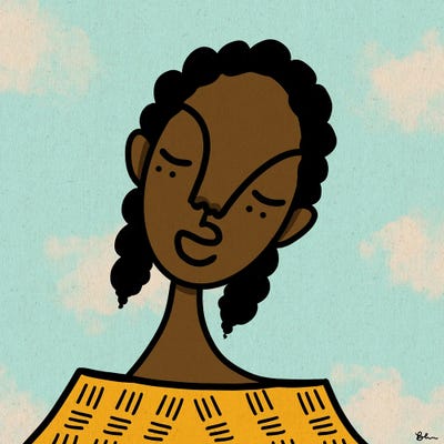 Blissful by Bri Pippens canvas print