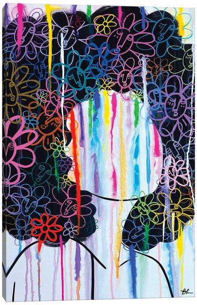 Souls Rainbow Canvas Art Print - Bri Pippens