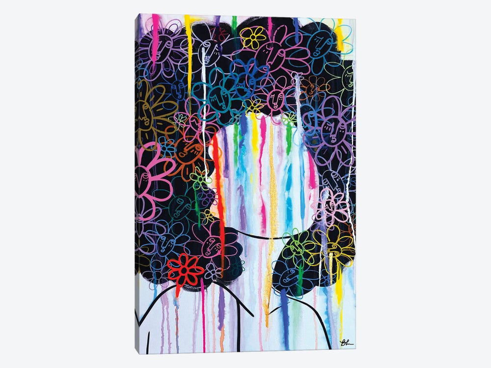 Souls Rainbow by Bri Pippens 1-piece Canvas Artwork