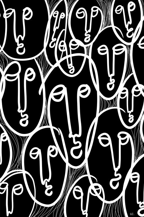 Faces by Bri Pippens wall art