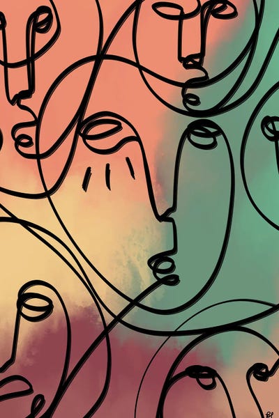 All Along by Bri Pippens canvas print