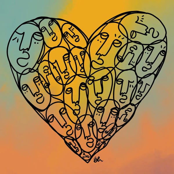 Romantic Bedroom (Love): Love by Bri Pippens