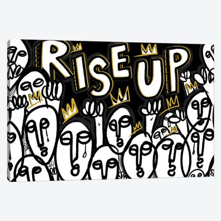 Rise Up I Canvas Print #BRP34} by Bri Pippens Canvas Art Print