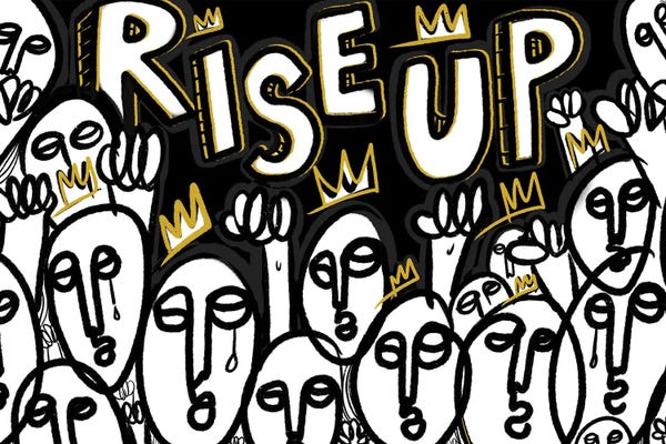 Bri Pippens: Rise Up I by Bri Pippens