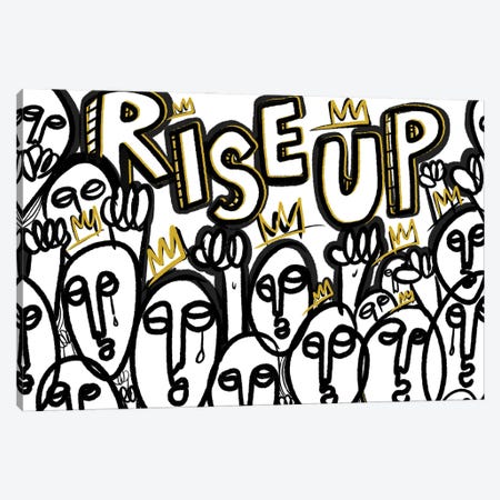 Rise Up II Canvas Print #BRP35} by Bri Pippens Canvas Print