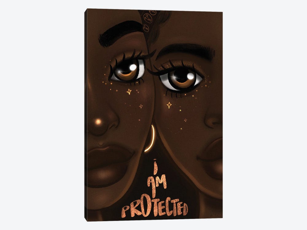 I Am Protected by Bri Pippens 1-piece Art Print