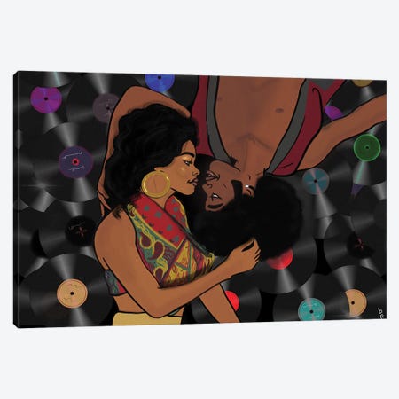 Soulful Love Canvas Print #BRP47} by Bri Pippens Canvas Artwork