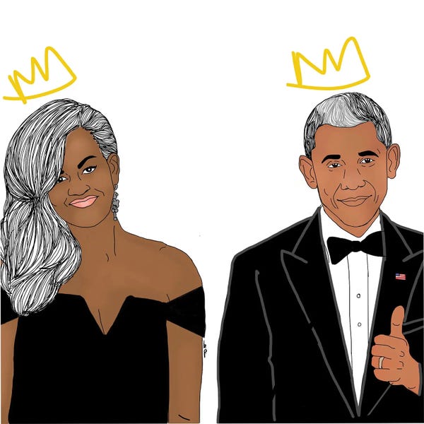 Bri Pippens: The Obamas by Bri Pippens