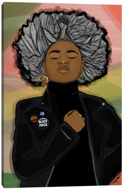 Pride 365 Canvas Art Print - Black Lives Matter Art