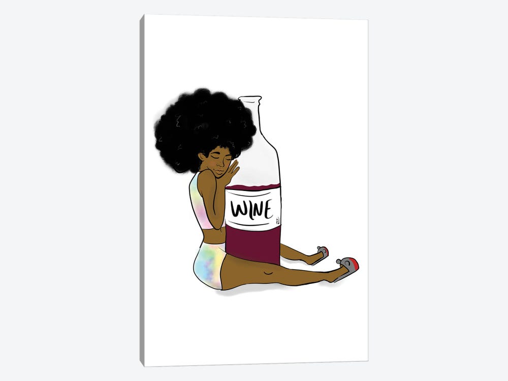 Wine Down by Bri Pippens 1-piece Art Print