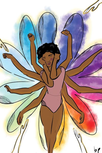 Blossom by Bri Pippens art print