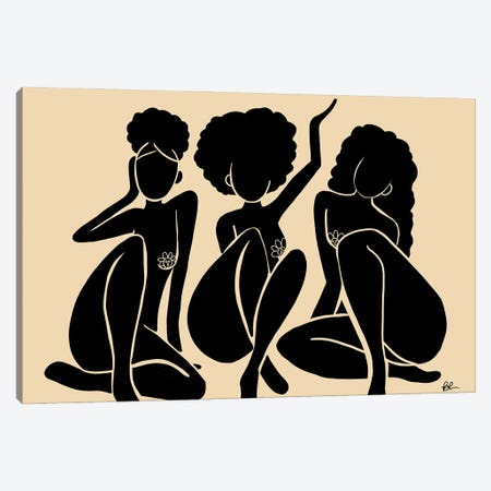 Pose III Canvas Print #BRP90} by Bri Pippens Canvas Wall Art