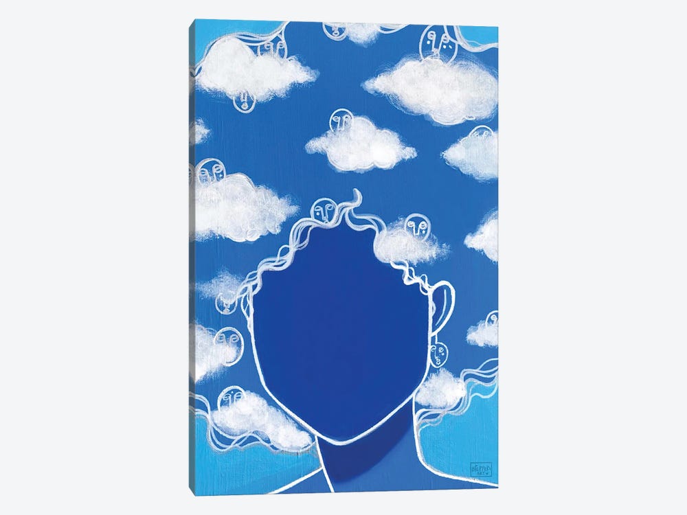 Airhead by Bri Pippens 1-piece Canvas Art Print