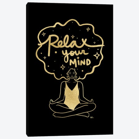 Relax Your Mind Canvas Print #BRP94} by Bri Pippens Canvas Print
