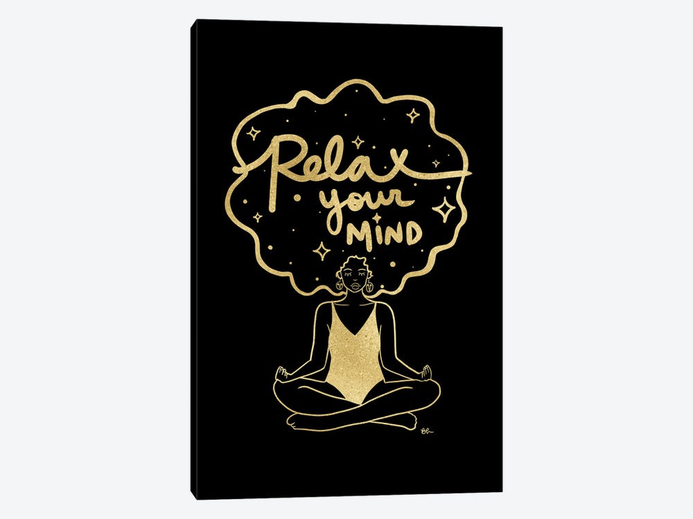Relax Your Mind by Bri Pippens 1-piece Canvas Artwork