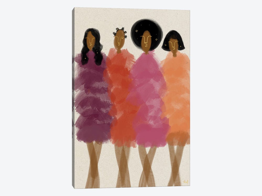 Aunties by Bri Pippens 1-piece Canvas Artwork