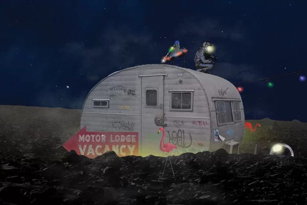 Kids Transportation Art: Homecoming by Jason Brueck