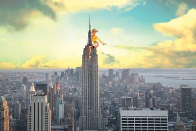 NYC Pinup by Jason Brueck multi panel art