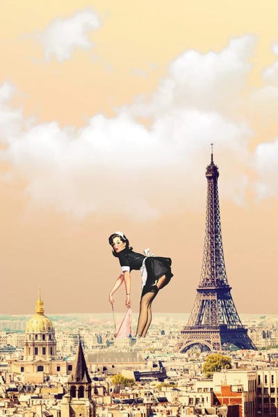 Eiffel Tower: Paris Pinup by Jason Brueck