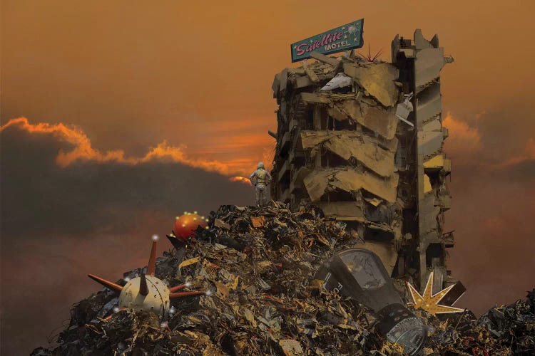 The Sky is Falling by Jason Brueck wall art