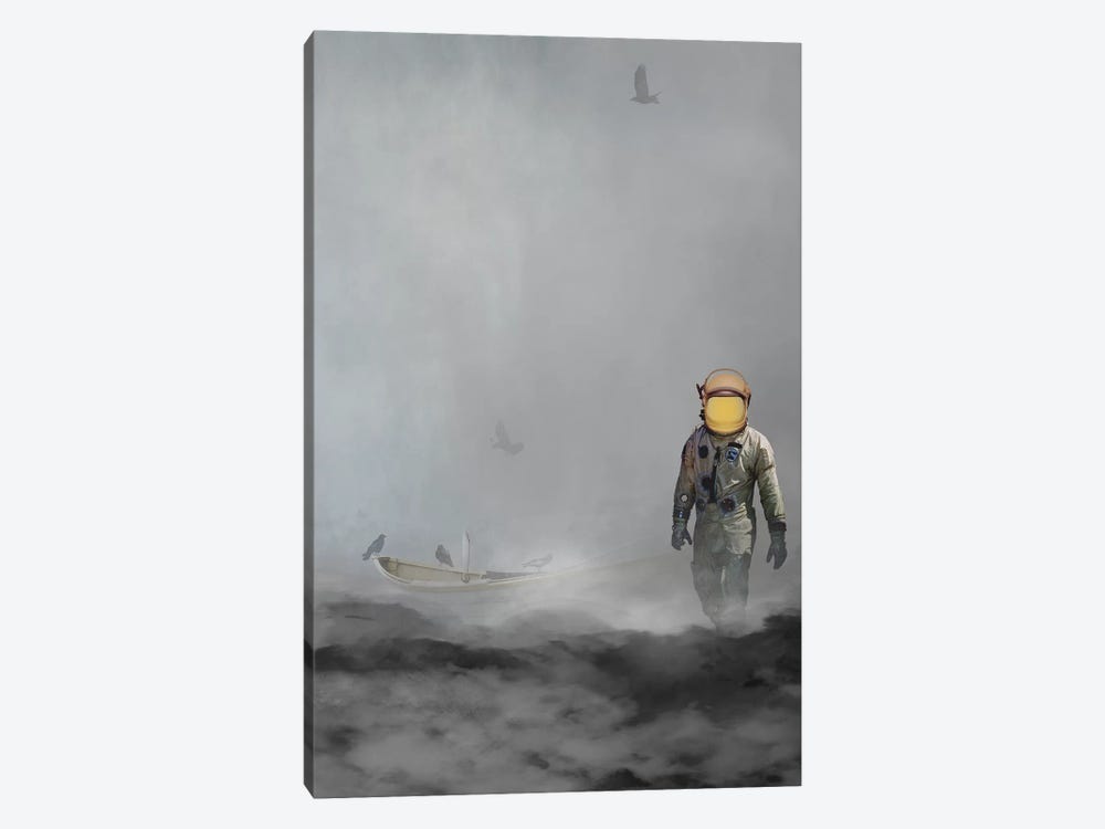 Troubled Waters by Jason Brueck 1-piece Canvas Art